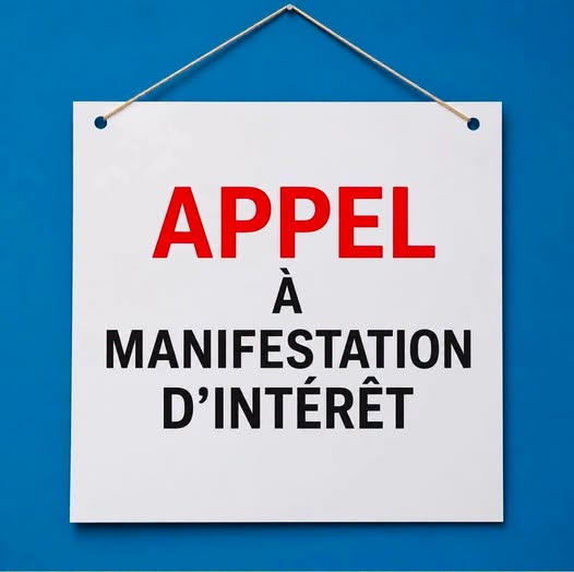 APPEL À MANIFESTATION D’INTÉRÊT